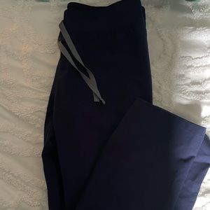 Figs Womens Livingston Scrub Pant - Small - Navy